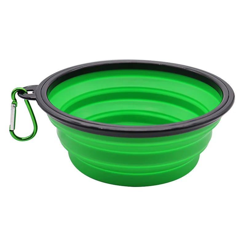 Collapsible TPR travel pet bowl - Pets Place