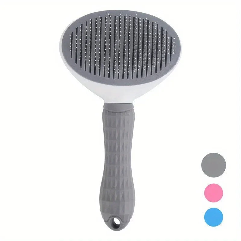 Self-cleaning slicker grooming brush - Pets Place